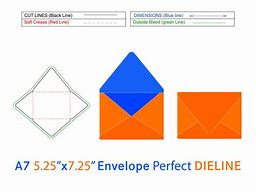 Image result for A2 and A7 Size Envelopes