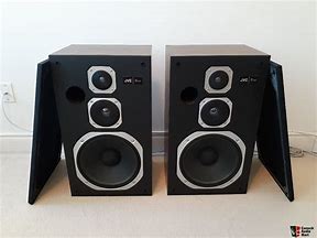 Image result for Silver JVC Home Speakers