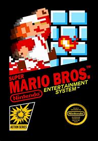 Image result for Super Mario Bros NES Cover Art