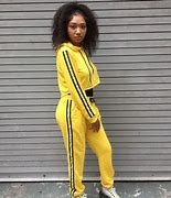 Image result for Yellow Adidas Tracksuit