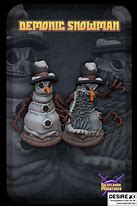 Image result for Demonic Snowman