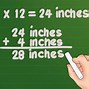 Image result for 1 Feet to Inches