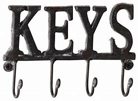 Image result for Black Metal Key Hooks
