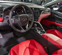 Image result for Toyota Camry Red Leather Interior Black