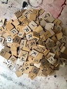 Image result for Antique Scrabble Tiles