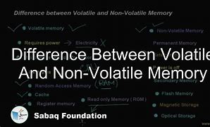 Image result for Non-Volatile Meaning