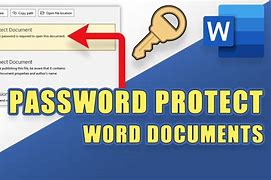 Image result for Password Lock On Word
