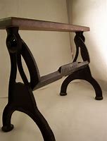 Image result for Cast Iron and Wood Paper Towel Holder