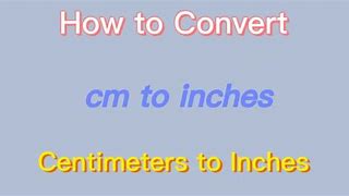 Image result for 114 Cm to Inches