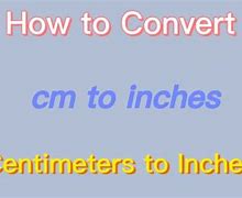 Image result for Convert 500 Cm to Inches