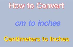 Image result for Convert 75 Cm to Inches