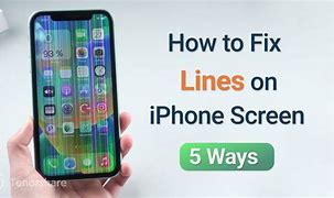 Image result for How to Fix Lines Going through My iPhone Screen