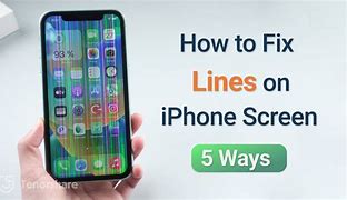 Image result for iPhone 8 Lines On Screen