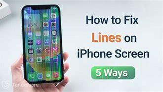 Image result for White Lines On Phone Screen