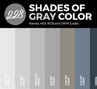 Image result for Different Shades of Gray Colors