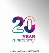 Image result for 20 Years Celebration Color