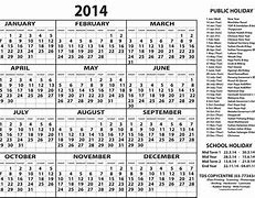 Image result for Calendar 2014 Planner