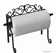 Image result for Iron Paper Towel Holder Counter
