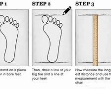 Image result for How to Measure Your Foot Size