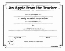 Image result for Apple Certificate for Preschool