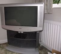 Image result for CRT Flat-Screen TV