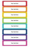 Image result for Editable Labels Template