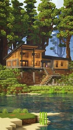 Minecraft Cabin | Minecraft houses, Minecraft architecture, Minecraft cabin