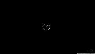 Image result for Black Screen with Heart