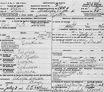 Image result for Arizona Death Certificate Frame