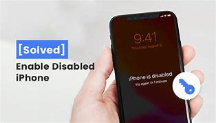 Image result for How to Enable a Disabled iPhone 5
