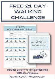 Image result for 21-Day Walking Challenge