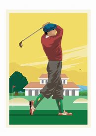 Image result for Vintage Golf Art Prints
