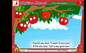 Image result for 5 Little Apples