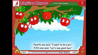 Image result for 5 Little Apple's Karaoke Version