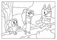 Image result for Bluey Coloring Pages Snickers