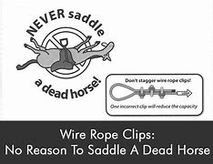 Image result for Saddle a Dead Horse