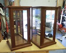 Image result for Deep Walnut Wall Display Case
