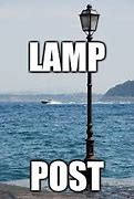 Image result for Lamp Post Fold Meme