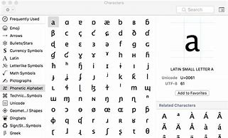 Image result for Mac Keyboard IPA Symbols