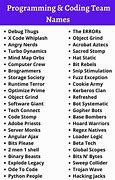 Image result for Technology Group Names