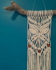 Image result for Macrame Butterfly Wall Hanging