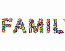 Image result for Family Word in Colors