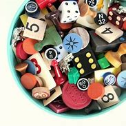 Image result for Image of Vintage Game Pieces