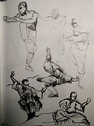 Image result for Martial Arts Drawing