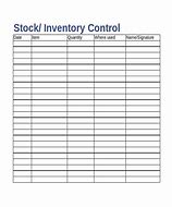 Image result for Inventory Schedule Example