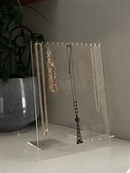 Image result for Necklace Display Stand Front View