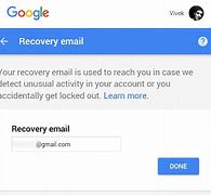 Image result for Google Recovery Email