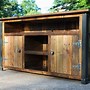 Image result for TV Stand Made From Car Front for Man Cave