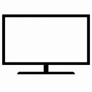 Image result for Flat Screen TV Icon