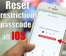 Image result for Forgot Restrictions Passcode iPhone